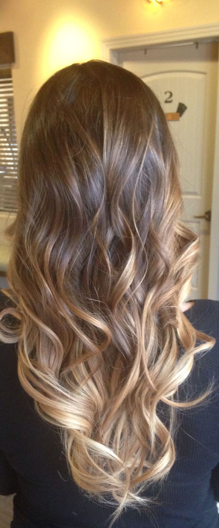 Gorgeous Sombre Hair Color Idea