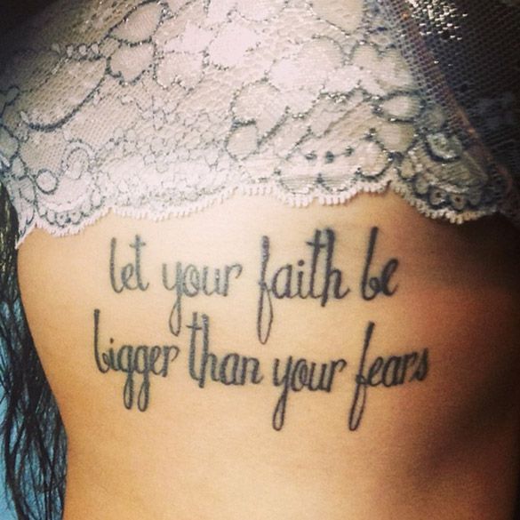 20 Inspirational Quote Tattoos for Girls  Pretty Designs