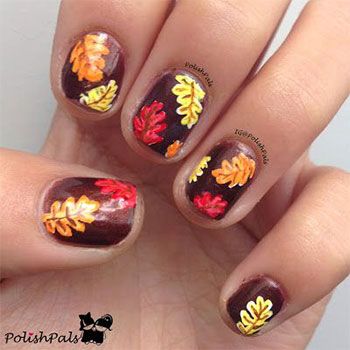 Autumn Inspired Nail Art