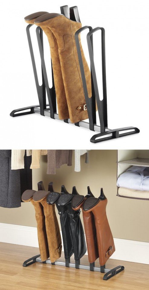 Boot Organization - Floor Racks