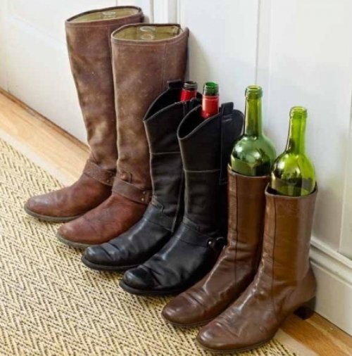 Boot Organization - Glass Bottles