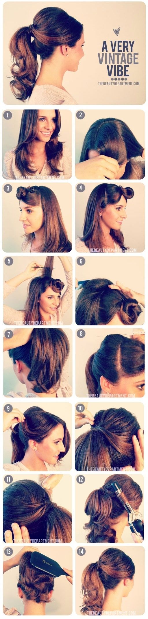 20 Amazing Ponytail Hair Tutorials for Beginners   Pretty Designs