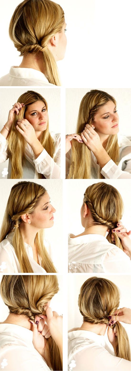 Doubletwisted Ponytail