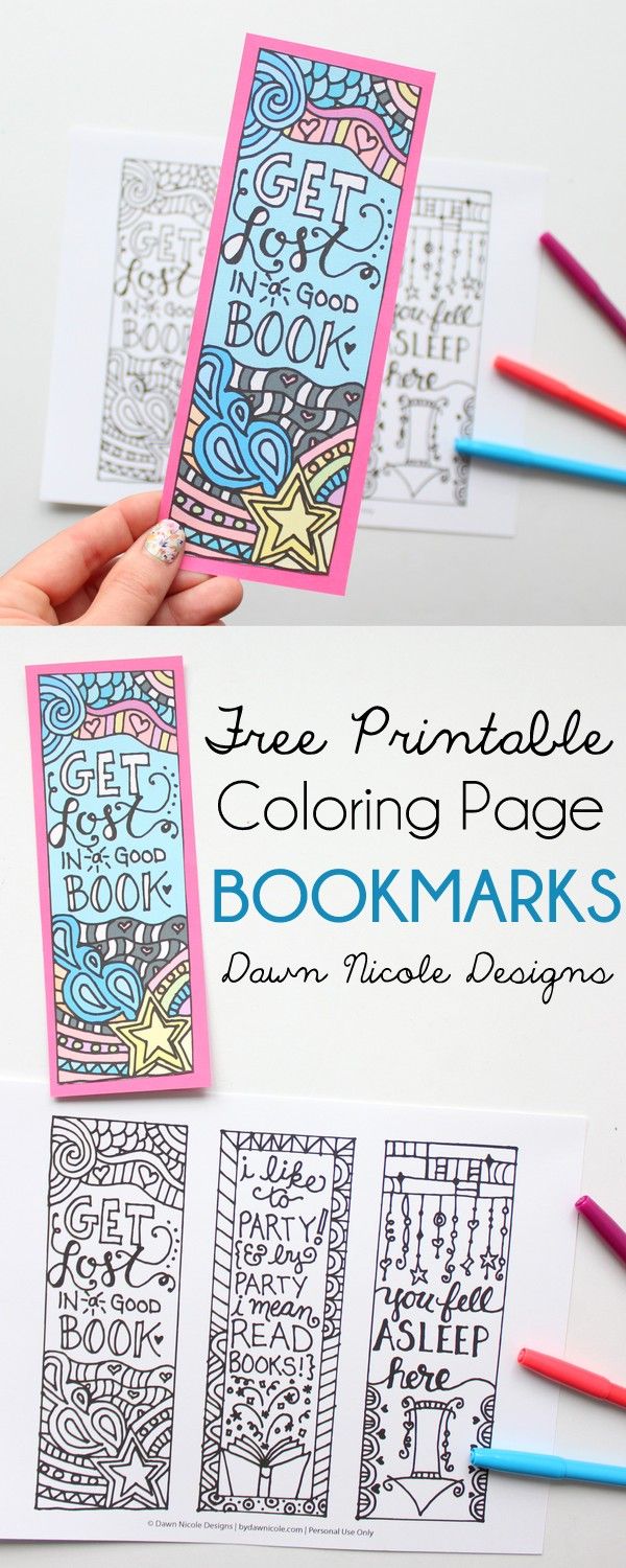 Free Print Bookmarks
