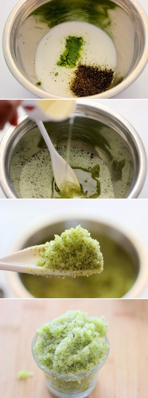 Green Tea Sugar Scrub