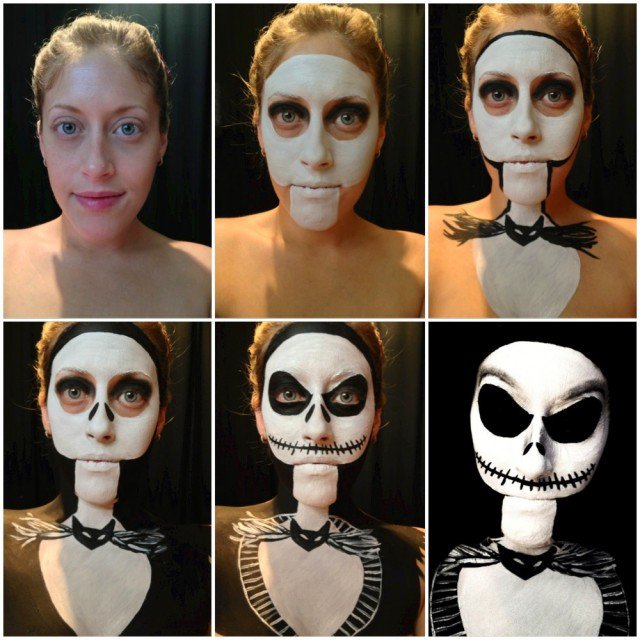Halloween Skeleton Makeup Tutorial