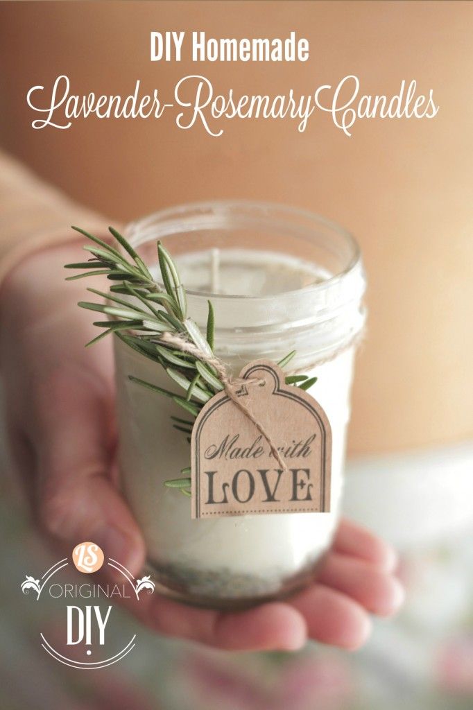 Lavender Rosemary Candles