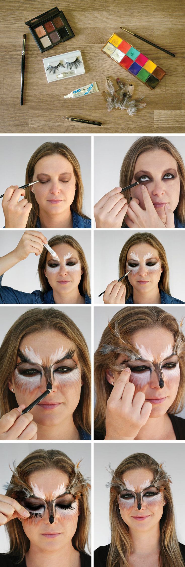 Owl Makeup