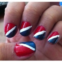 Pepsi Nail Design