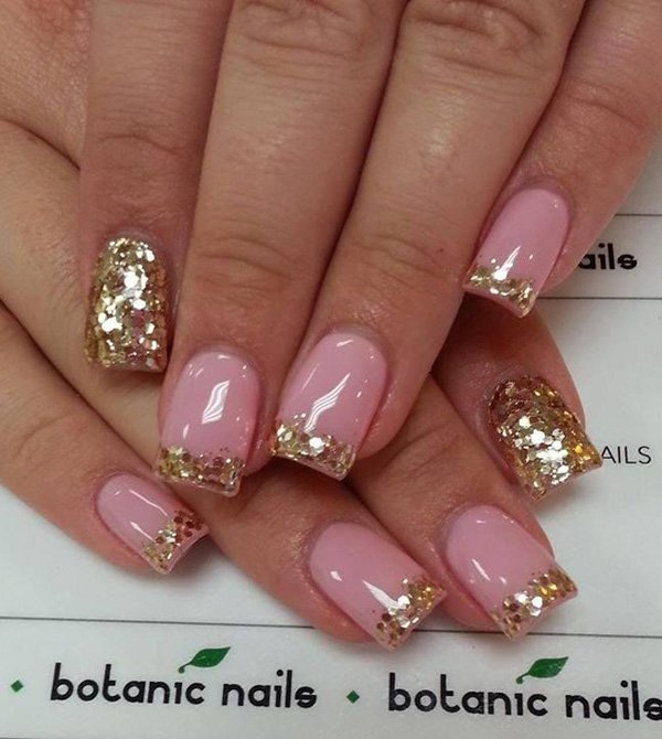Pink French Mani Nails