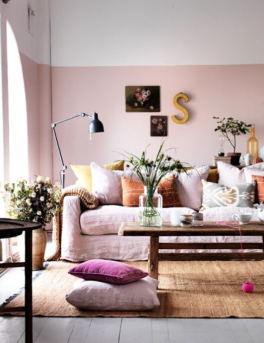 Pink Sofa