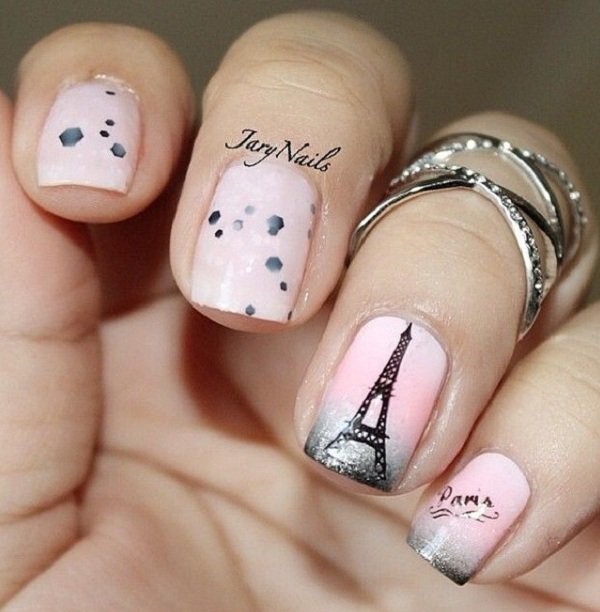 Romantic French Manicure Idea
