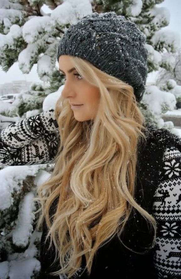 Snowy Blonde Winter 