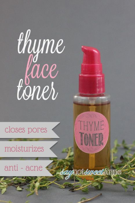 Thyme Face Toner