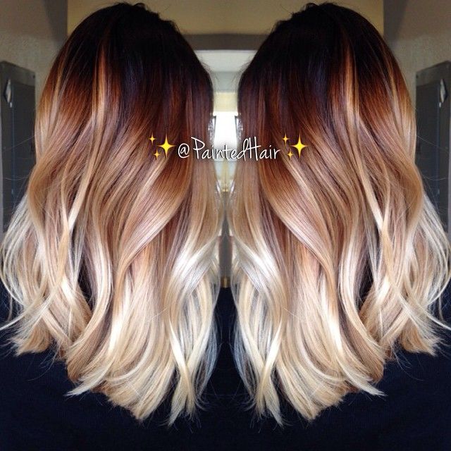 Brown to Blond Ombre Hair