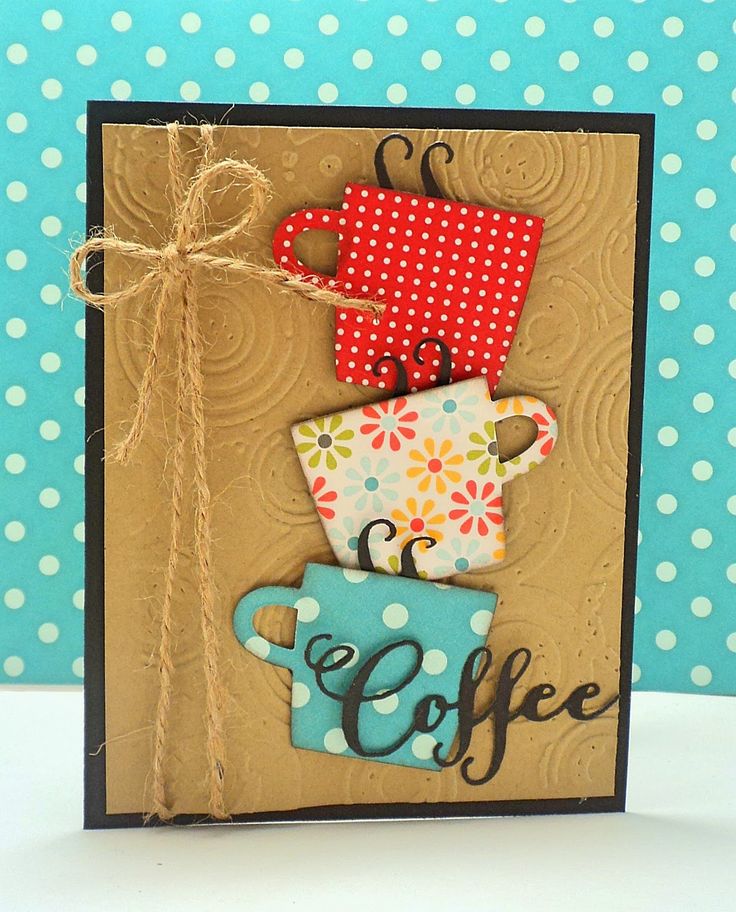 Coffee Inspired Card
