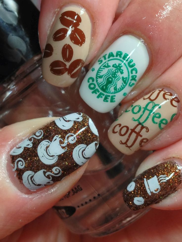 Coffee Nails