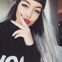 Cool Ash Grey Hairstyle for Long Hair