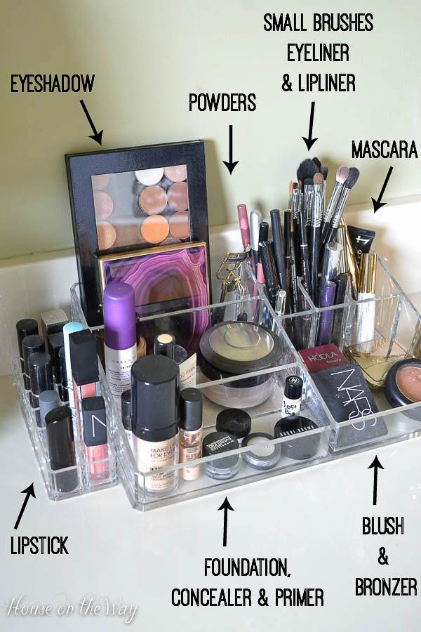 Efficient Makeup Organization