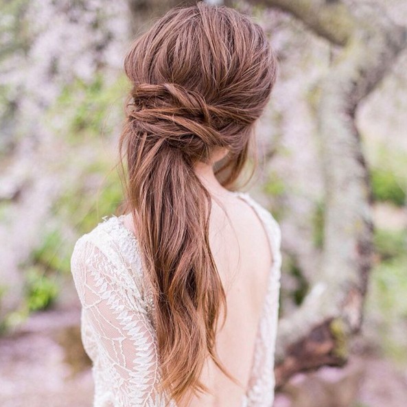 Half Up Half Down Hair for Wedding Hairstyles