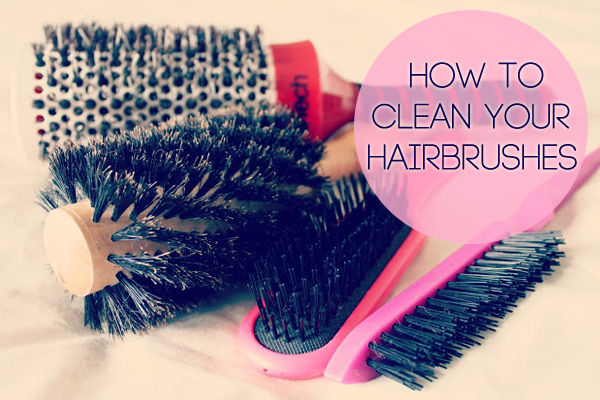 How to Clean the Hairbrushes