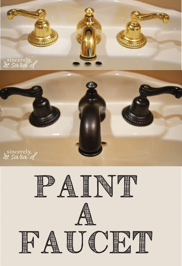 Painted Faucet
