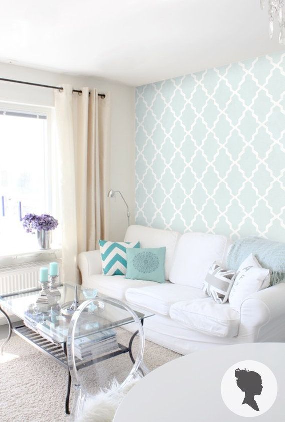 21 Home Decorating Ideas with Removable Wall Paper - Pretty Designs