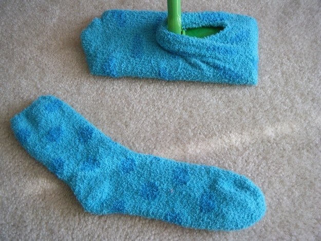 Use Socks for Dust