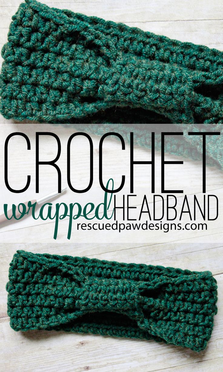 Wrapped Headband Crochet Pattern