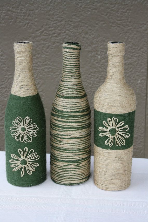 Wrapped Wine Bottles