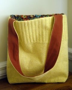 Yellow Sweater Bag