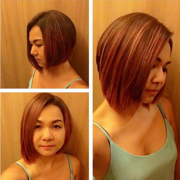 A-Line Bob Hairstyle for Straight Hair