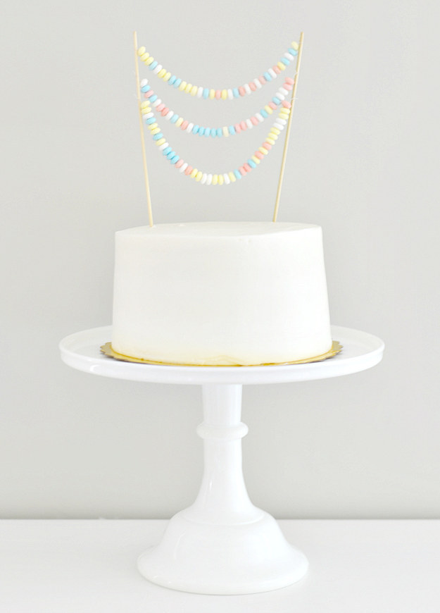 Candy Necklace Cake