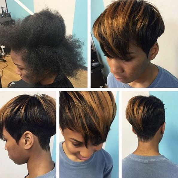 Featured image of post Black Women Short Haircut Designs