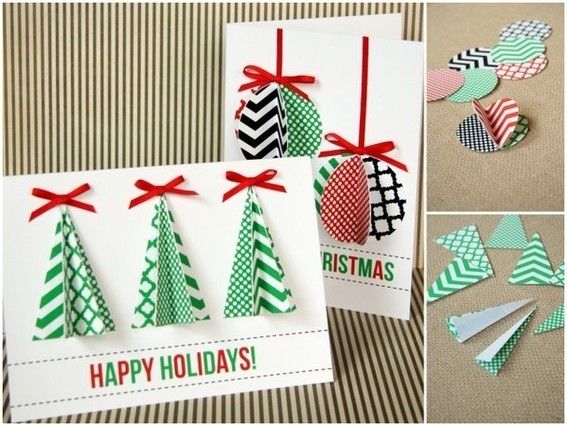 23 Creative Ways To Make Christmas Cards Pretty Designs