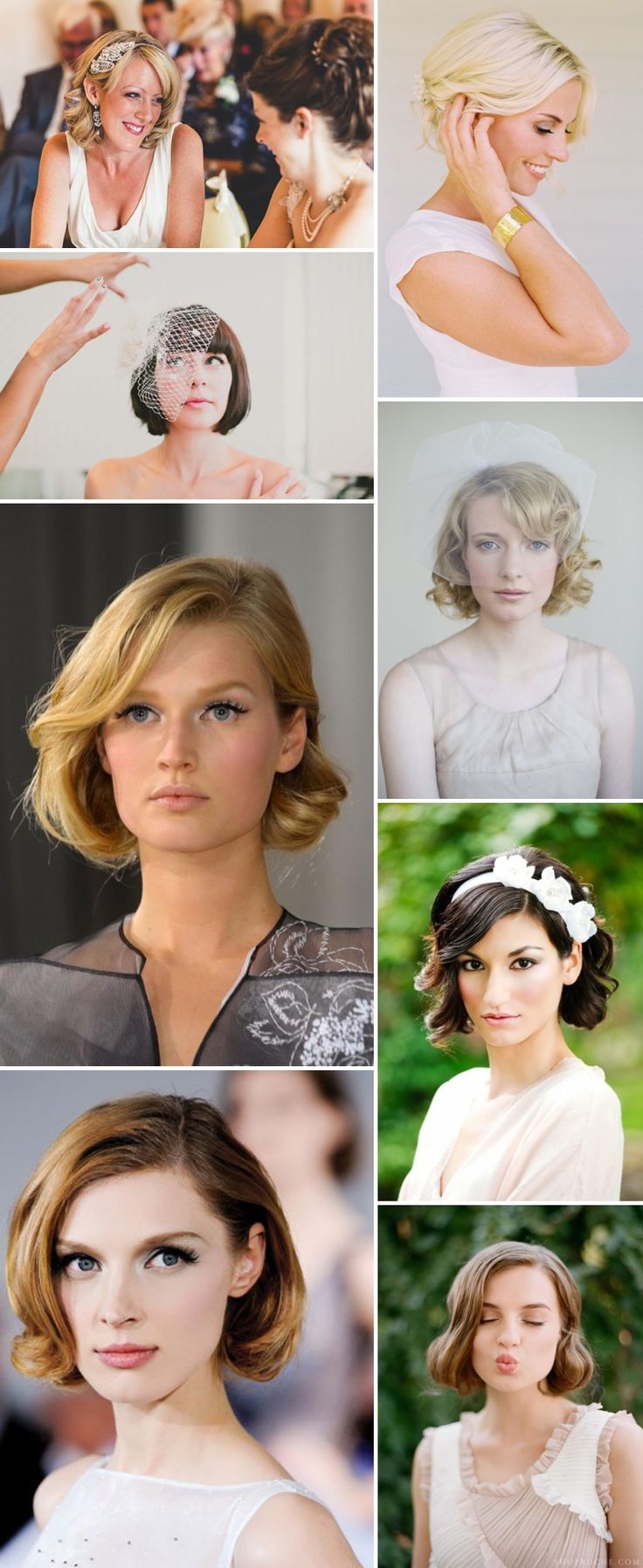 Glorious Wedding Hairstyles for Medium Hair