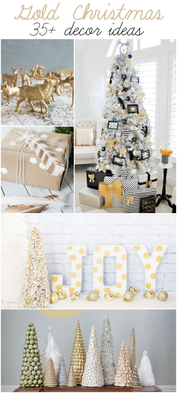 Gold Christmas Projects