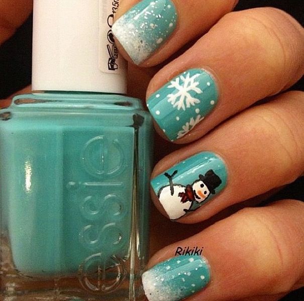 Gorgeous Winter Inspired Nail