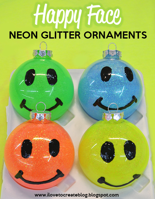 Happy Face Ornaments