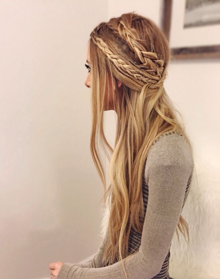 28 Fancy Braided Hairstyles for Long Hair - Pretty Designs