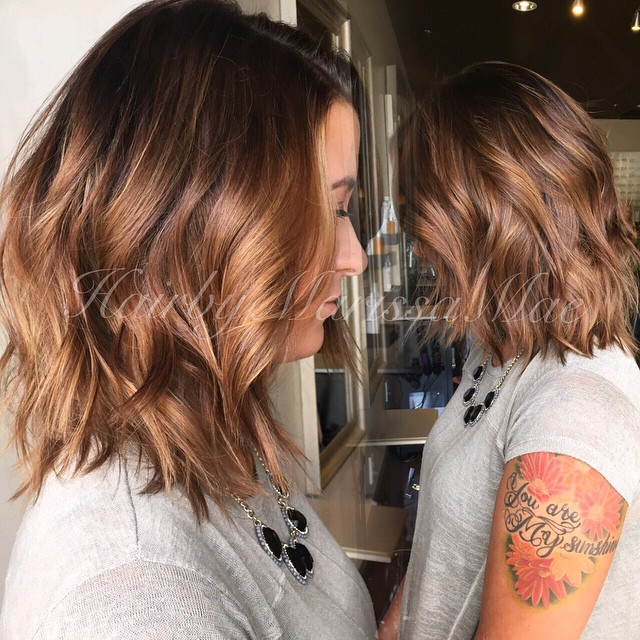 Ombre bob hair for thick hair