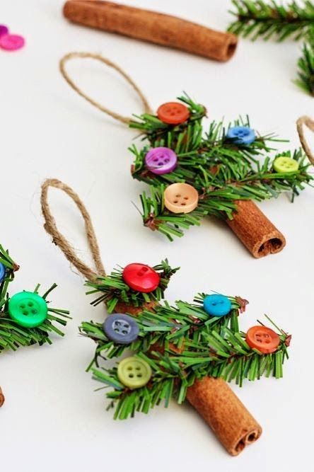 Ornaments Made with Sticks