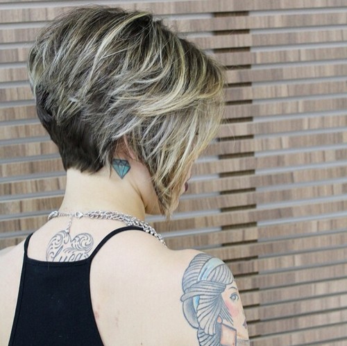Short Bob Hairstyle for Women Over 40
