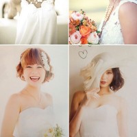 Short Bob Hairstyles for Wedding
