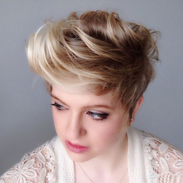 Short Fauxhawk Hairstyle