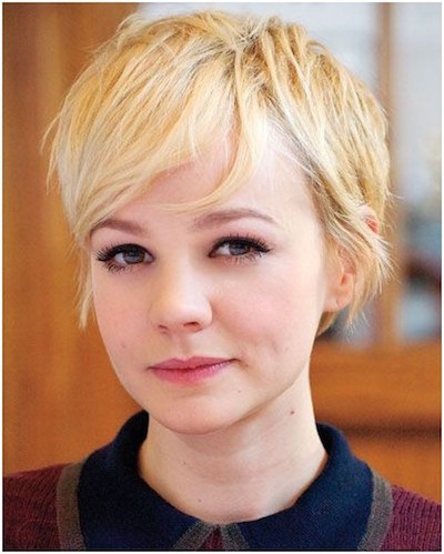 Short Pixie Hairstyle with Bangs