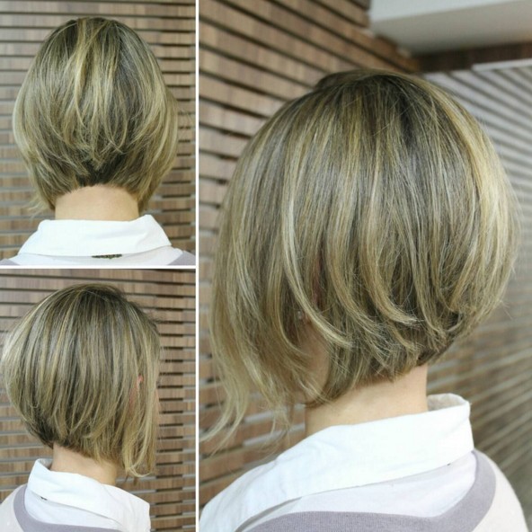 Stacked Bob Hairstyle