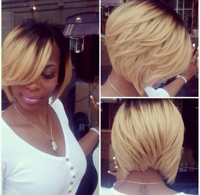 African American Short Bob Hairstyles