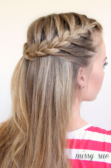 18 Cute French Braid Hairstyles For Girls
