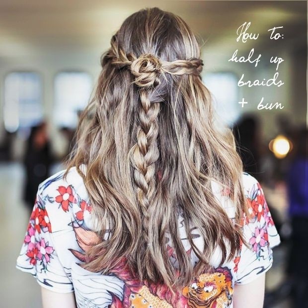 11 Easy And Quick Half Up Braid Hairstyles